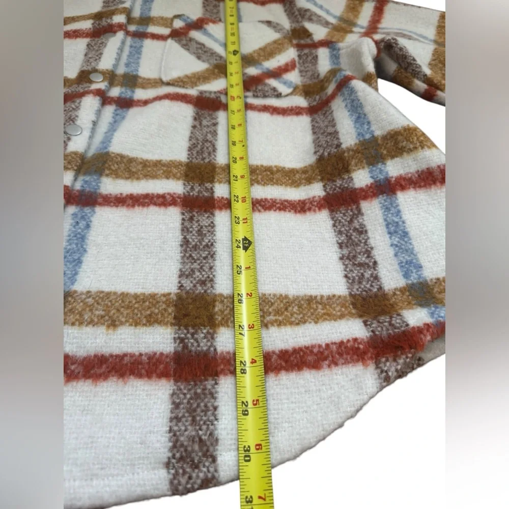 GEE GEE PLAID SHACKET SIZE 1XL - Picture 6 of 7